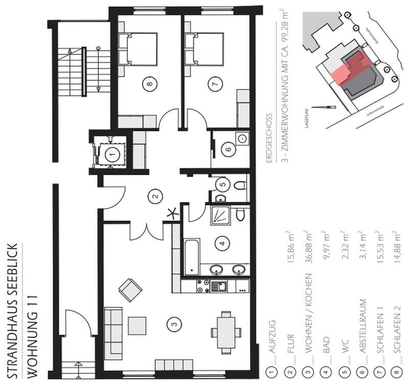 Villa Seeblick 宾茨 外观 照片